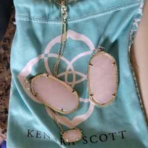 Kendra Scott earrings and necklace set